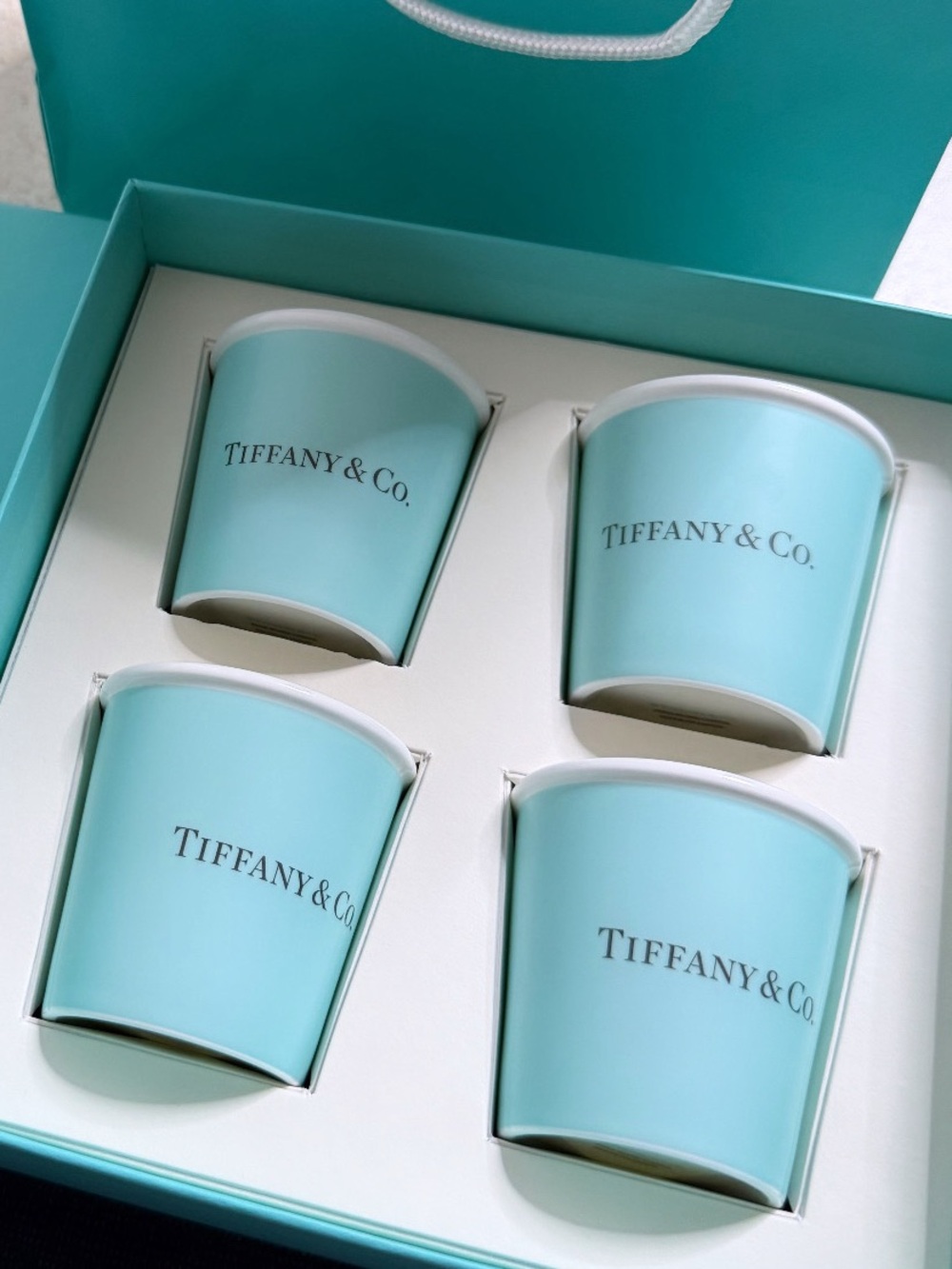Tiffany & Co. espresso cups